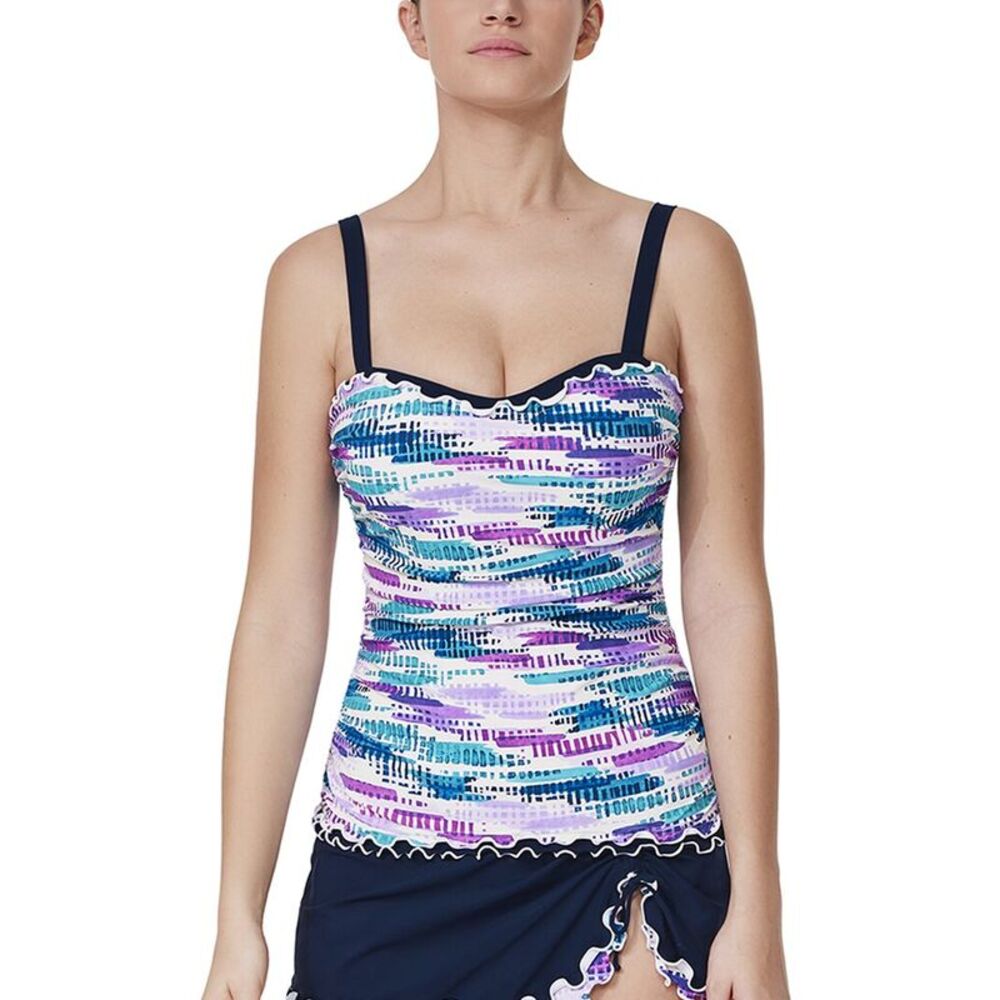 Profile By Gottex Womens Canva Tankini